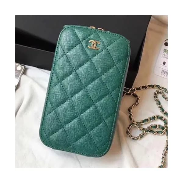 Chanel Women Phone Bag,10CM - 샤넬 여성용 휴대폰 백, CHAB02… - 1