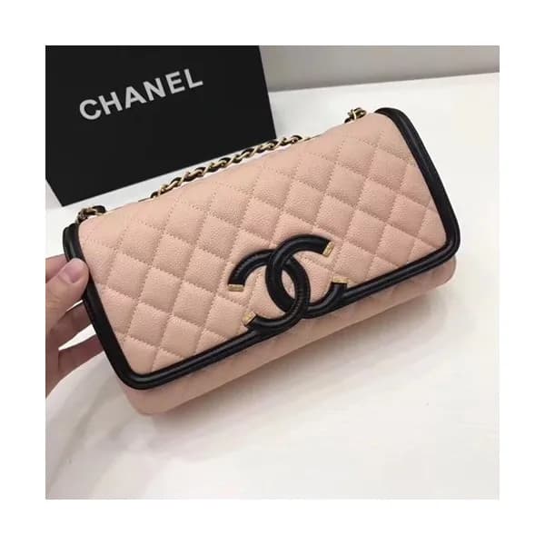 Chanel Women Leather Chain Shoulder Bag ,26.5CM - … - 1