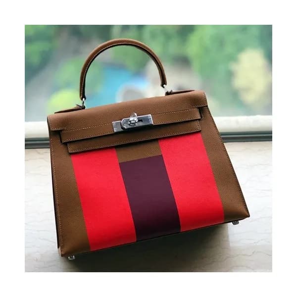 Hermes Kelly Leather Tote Shoulder Bag ,28cm - 에르메… - 1