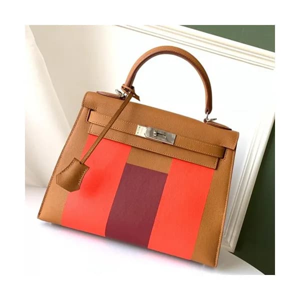 Hermes Kelly Leather Tote Shoulder Bag ,28cm - 에르메… - 1