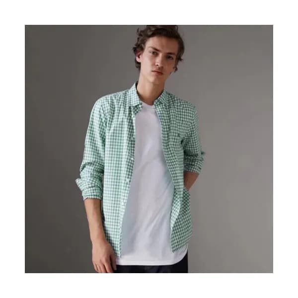 Burberry 2019 Mens Classic Check Cotton T-shirt - … - 1