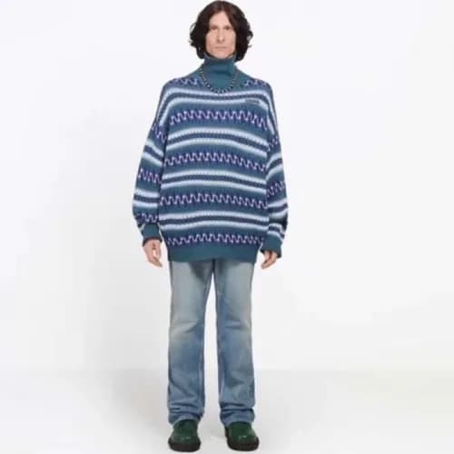 Balenciaga 2019 Mens Turtle-neck Sweater - 발렌시아가 남… - 1