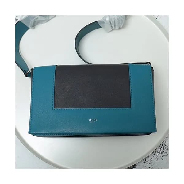 Celine Leather Frame Shoulder Bag,25CM - 셀린느 레더 프레… - 1