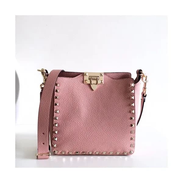 [매력만점 ❤❤]Valentino 2019 Leather Rockstud Spike Sho… - 1