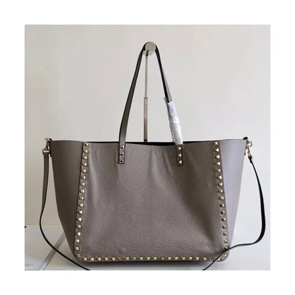 Valentino 2019 Leather Reversible Tote Shoulder Sh… - 1