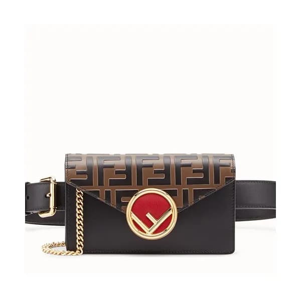 Fendi 2019 Leather Belt Bag Shoulder Bag, 17.5cm -… - 1