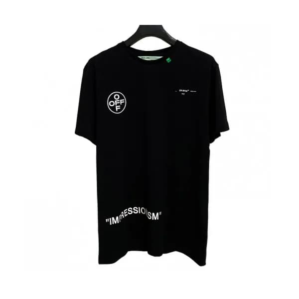 Off-white 2019 Mm/Wm Printing Logo Crew - neck Cot… - 1