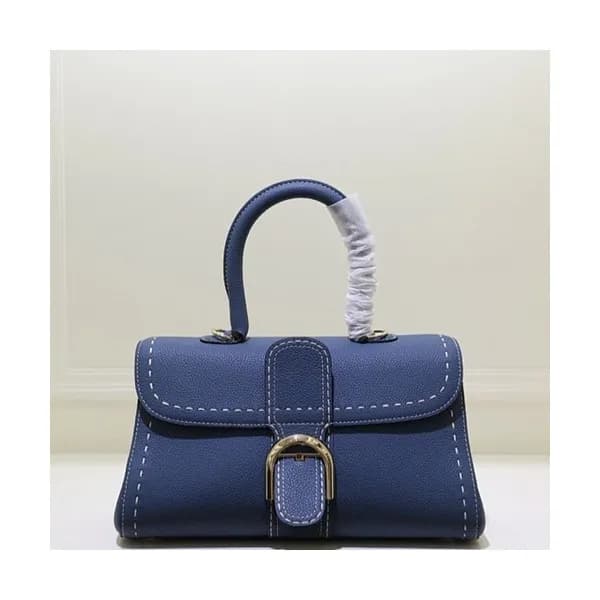 Delvaux 2019 Leather Tote Shoulder Bag,28s CM - 델보… - 1