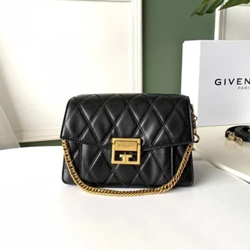 Givenchy 2019 GV3 Leather Medium Chain Shoulder Ba… - 1