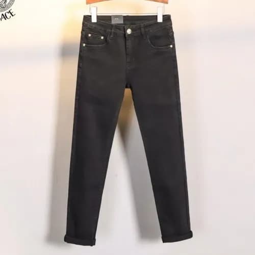 Versace 2019 Mens Graffity Denim Pants - 베르사체 남성 그… - 1