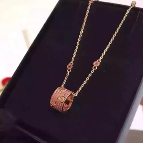 Gucci Choker 18k White Gold/ROSE Gold -구찌 여성용 목걸… - 1