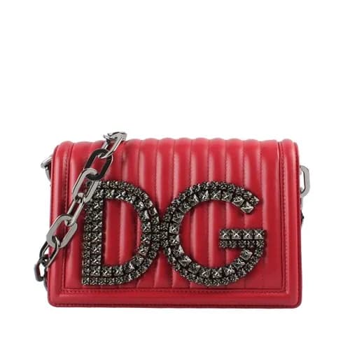 Dolce&Gabbana 2019 Leather Chain Cross Bag ,21CM -… - 1