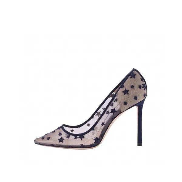 Jimmy Choo 2019 Ladies Lace Pumps High Heel - 지미츄 … - 1