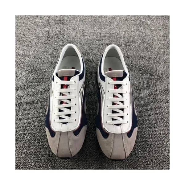 Prada 2019 Mens Leather Sneakers - 프라다 2019 남성용 레더… - 1