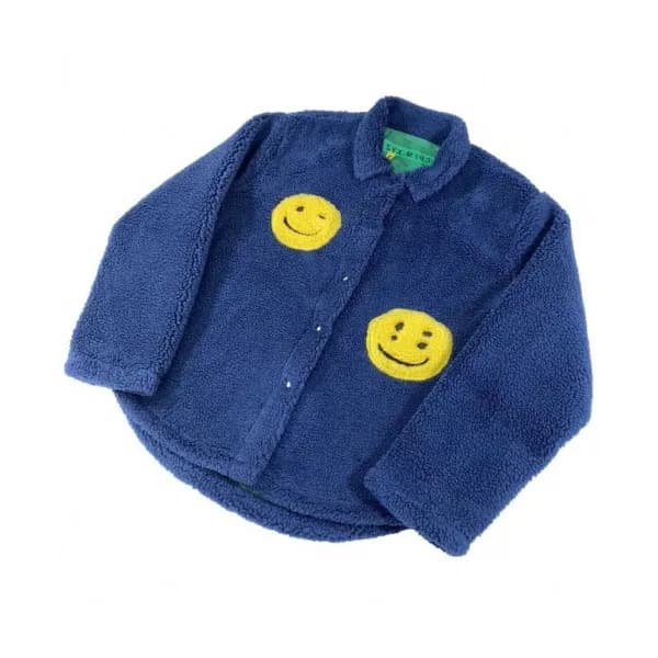 Kanye west 2019 Mm/Wm Smile Flannel Jacket - 카니예 웨… - 1