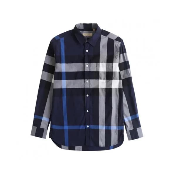 Burberry 2019 Mens Logo Slim Fit Cotton Shirt - 버버… - 1