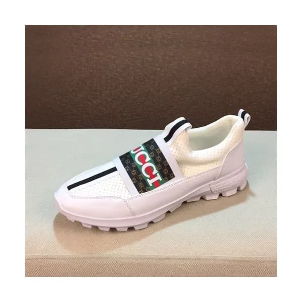Gucci 2019 Mens Leather Sneakers - 구찌 2019 남성용 레더 … - 1