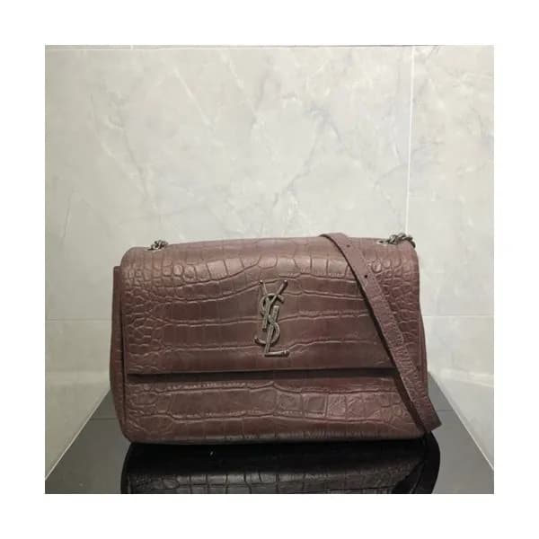 Saint Laurent 2019 Leather Shoulder Bag,26cm - 입생로… - 1