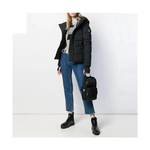 Moncler 2019 Womens Patch Logo Modern Duck Down Pa… - 1
