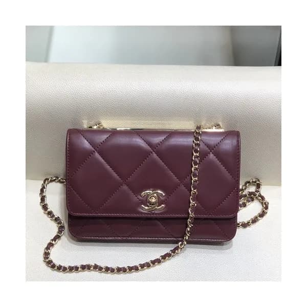 Chanel 2019 WOC Chain Cross Bag,19CM - 샤넬 2019 WOC… - 1