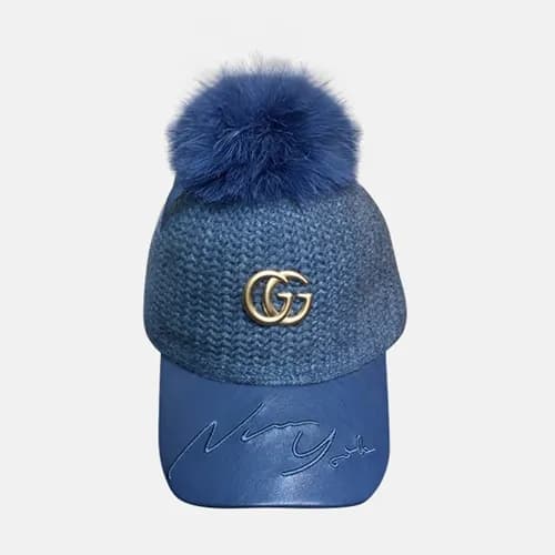 Gucci 2019 Ladies Knit & Fox Fur Cap - 구찌 2019 여성용… - 1