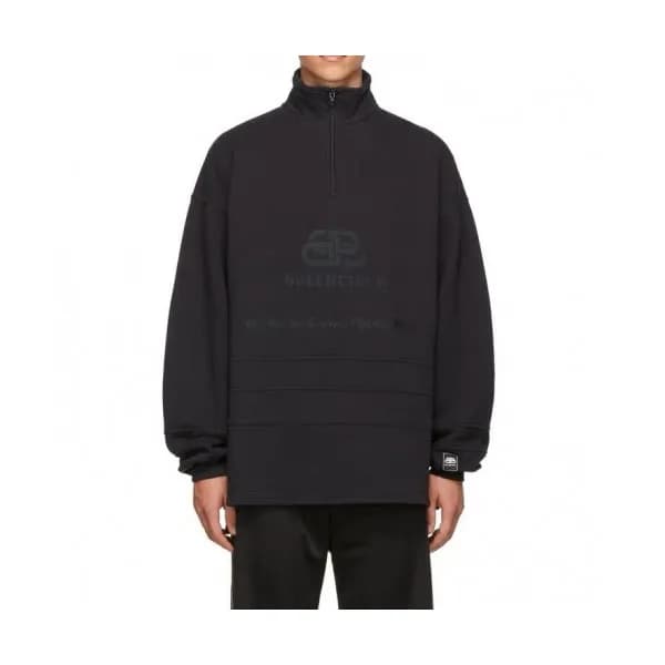 [발렌시아가]Balenciaga 2020 Mens Logo Cotton Crew-neck … - 1