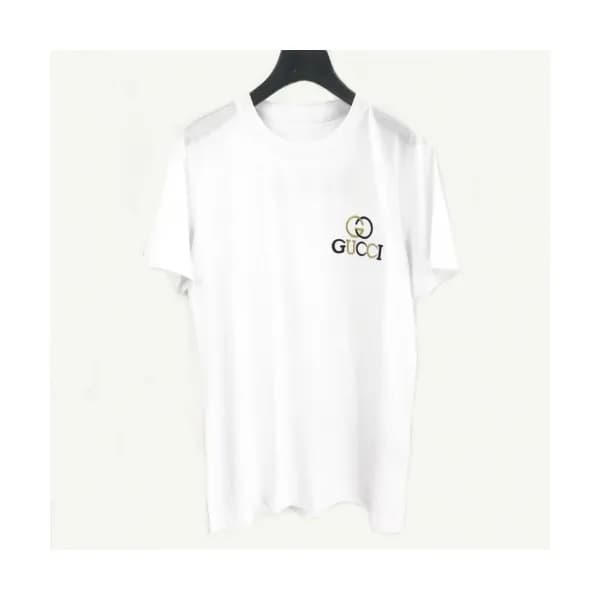 [매장판]Gucci 2020 Mm/Wm Logo Silket Short Sleeved Ts… - 1