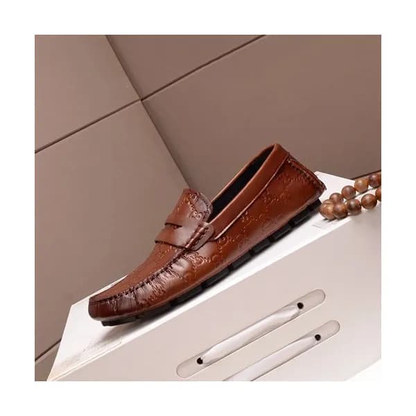 Gucci 2020 Mens Leather Loafer - 구찌 2020 남성용 레더 로퍼… - 1