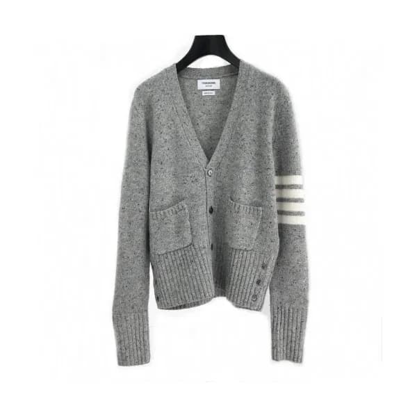 [톰브라운]Thom Browne 2020 Mm/Wm Strap V-neck Wool Car… - 1