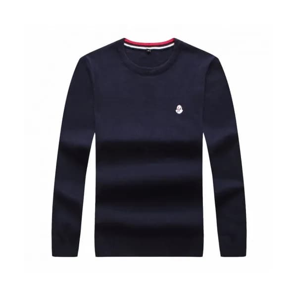 Moncler 2020 Mens Retro Logo Crew-neck Sweaters - … - 1