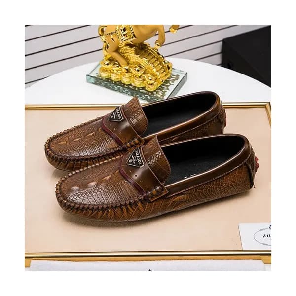 Prada 2020 Mens Leather Loafer - 프라다 2020 남성용 레더 로… - 1