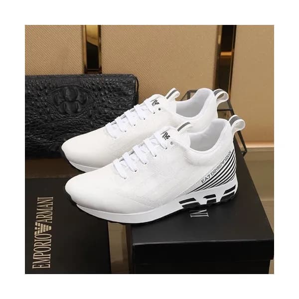 Armani 2020 Mens Knit Sneakers - 알마니 2020 남성용 니트 … - 1