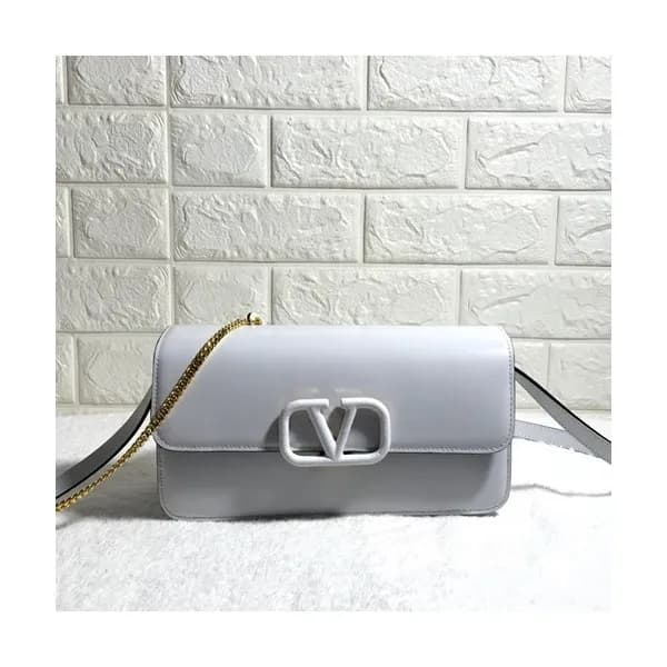 Valentino 2020 Garavani Vsling Leather Clutch Bag … - 1