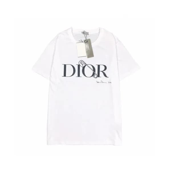 [디올]Dior 2020 Mens Casual Crew-neck Short Sleeved … - 1