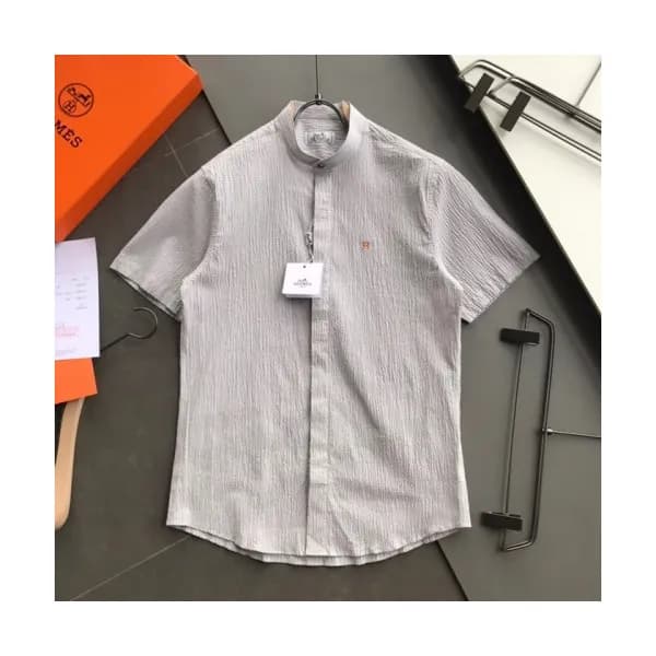 [에르메스]Hermes 2020 Mens Classic Short Sleeved Tshir… - 1
