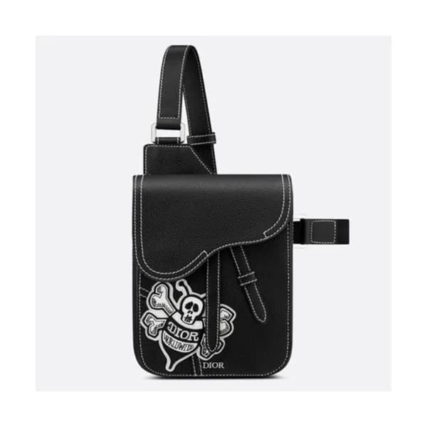 Dior 2020 Mens Leather Hip Sack,21CM - 디올 2020 남성용…