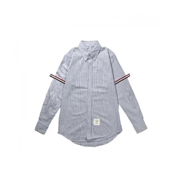 [톰브라운]Thom Browne 2020 Mens Strap Cotton Tshirts -… - 1