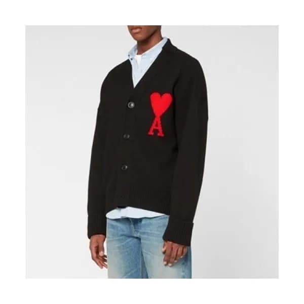 Ami 2020 Mens Logo Casual Cardigen - 아미 2020 남성 로고… - 1