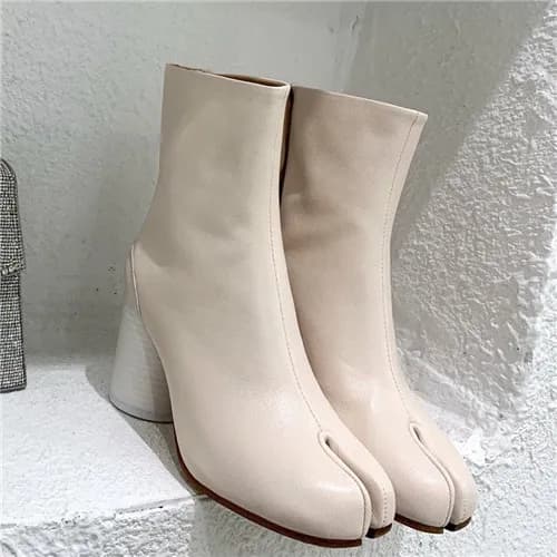 Maison Margiela 2021 Women's Leather Ankle Boo… - 1