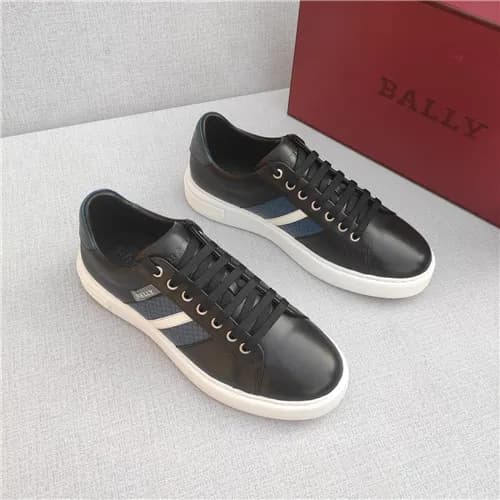 Bally 2021 Men's Leather Sneakers - 발리 2021 남성… - 1