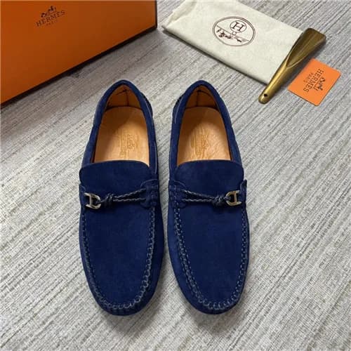 Hermes 2021 Men's Leather Loafer,HERS0472 - 에르… - 1