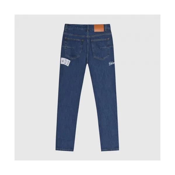Dior Mens Logo Classic Denim Jeans Blue - 디올 2021… - 1