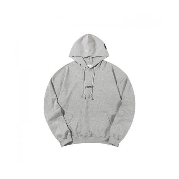 Vetements Mm/Wm Logo Oversize Cotton Hoodie Gray … - 1