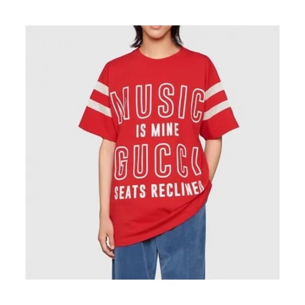 Gucci Mm/Wm Logo Short Sleeved Tshirts Red - 구찌 2… - 1
