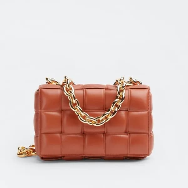 보테가 여성 카멜 체인 카세트백 - Womens Camel Cassette Bag - bv… - 1