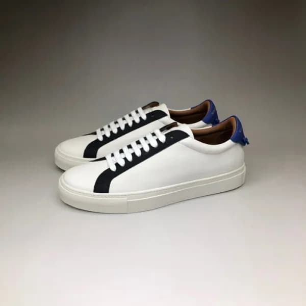 지방시 남/녀 클래식 화이트 스니커즈 - Unisex White Sneakers - giv… - 1