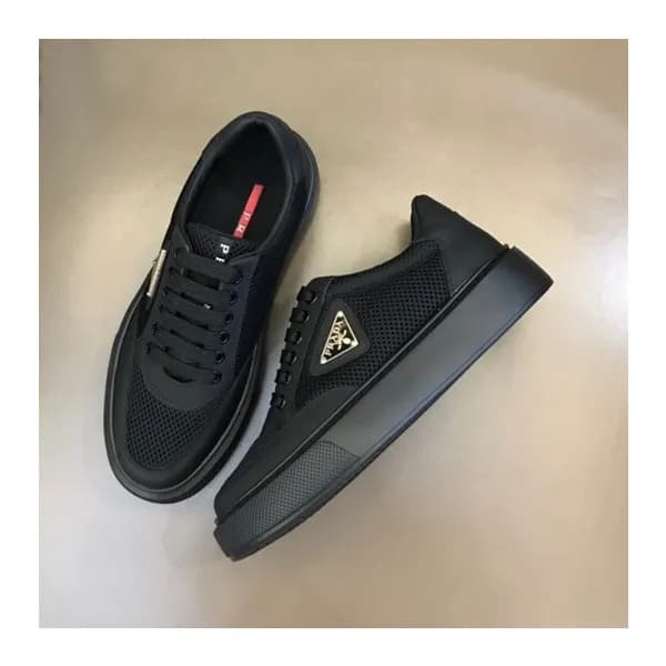프라다 남성 블랙 스니커즈 - Prada Mens Black Sneakers - pr421… - 1