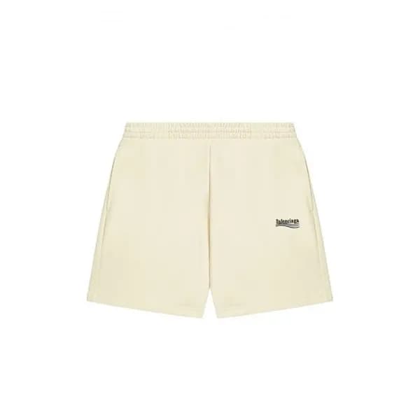 발렌시아가 남성 아이보리 반바지 - Balenciaga Mens Ivory Half-pan… - 1