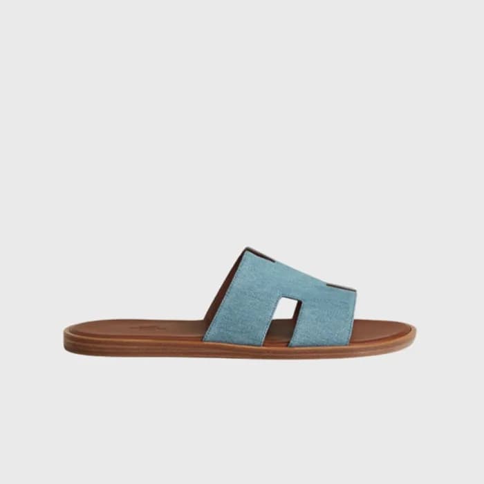 에르메스 남성 이즈미르 샌들 【매장-150만원대】 - Hermes Mens Blue Sli… - 1