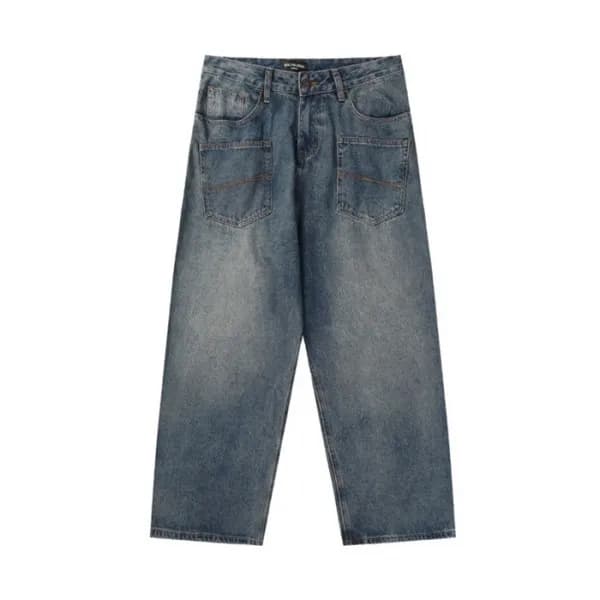 발렌시아가 남성 블루 청바지 - Balenciaga Mens Blue Jeans - ba8… - 1